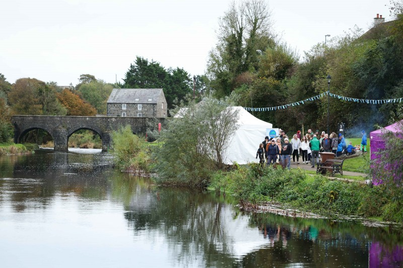 Some of the weekend’s activities centred around Millennium Park and the wonderful views along the River Bush.