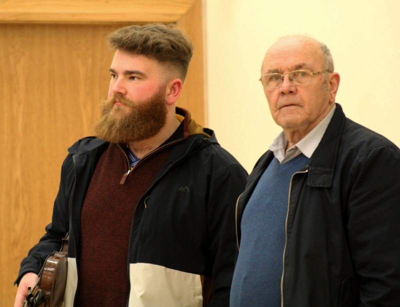 Rían Patterson and Mickey Crawley