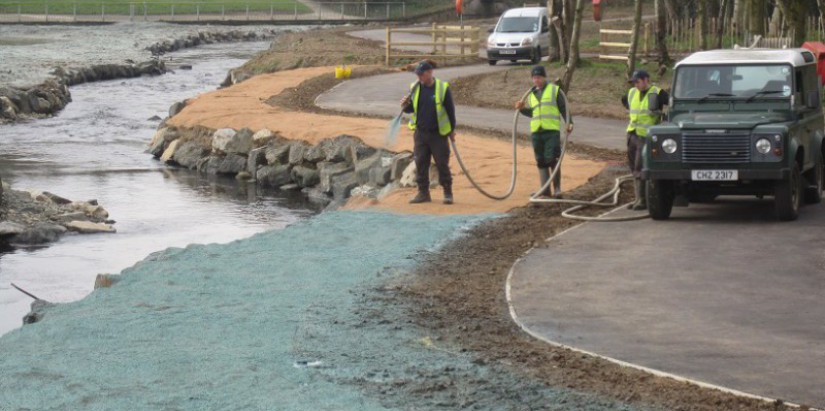 Hydroseeding