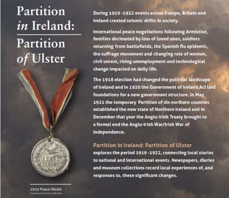 Partition in Ireland: Partition of Ulster Exhibition