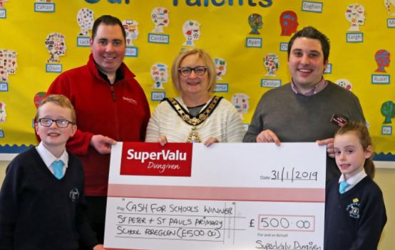St Peter’s and St Paul’s Primary School wins Cash For Schools prize