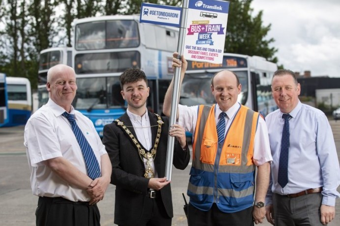 Residents challenged to change travel habits during Bus + Train Week