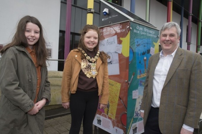 Steinbeck Festival Book Cover Competition attracts amazing artwork from Primary School pupils