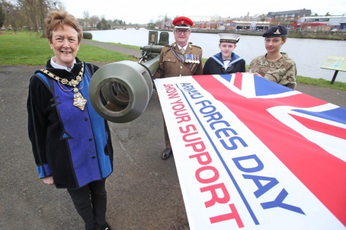 Coleraine to host regional Armed Forces Day celebration