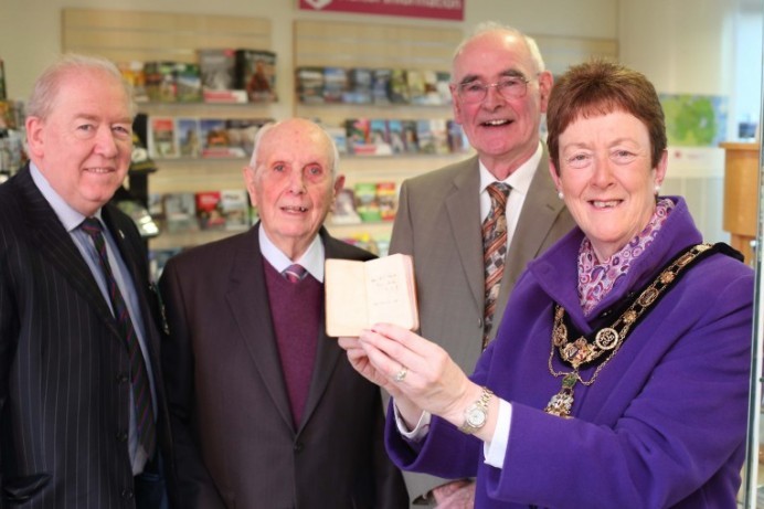 Family reunited with World War One bible after decades of searching