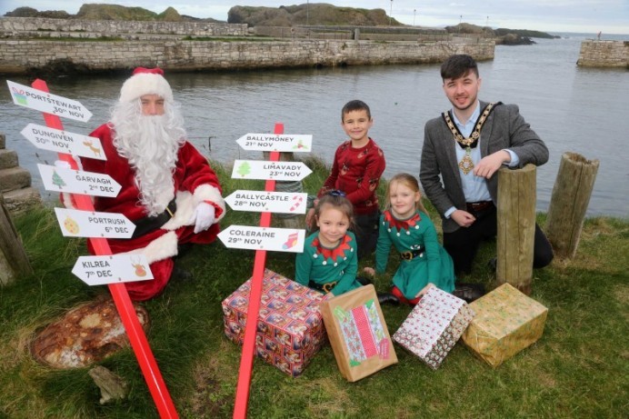 Christmas lights set to sparkle across the Causeway Coast and Glens