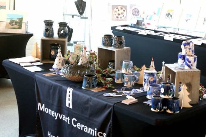 Mayor enjoys a visit to Flowerfield Christmas Craft Market