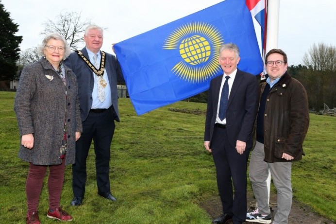 Council flies the flag to mark Commonwealth Day 2024