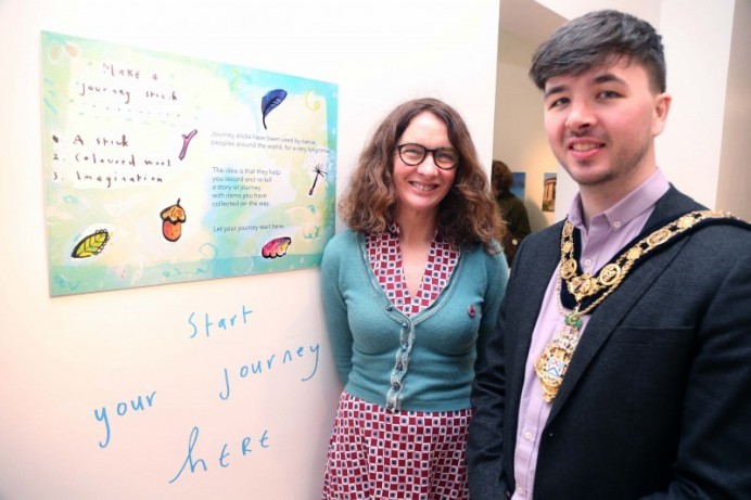 Dreamer’s Space officially unveiled at Flowerfield Arts Centre