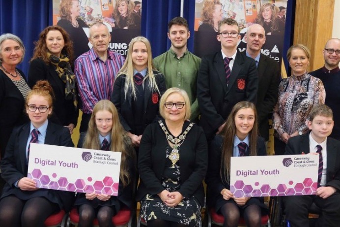 Digital Youth Programme launched at Dunluce School