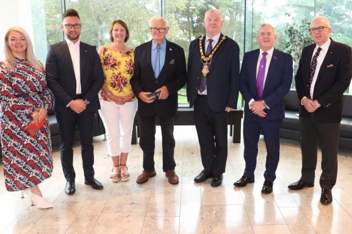 Special reception for New Year Honours recipients at Cloonavin