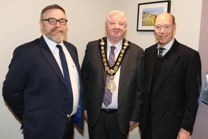 Mayor welcomes new chief executive of The Honorable The Irish Society