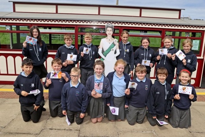 Primary School pupils enjoy Platinum Jubilee workshops in Bushmill