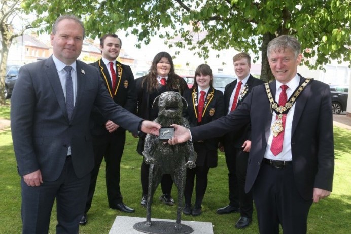 Mayor of Causeway Coast and Glens Borough Council offers anniversary congratulations to Limavady High School