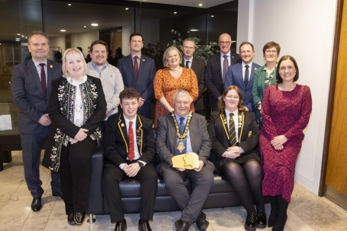Mayor’s reception recognises Limavady High School’s success