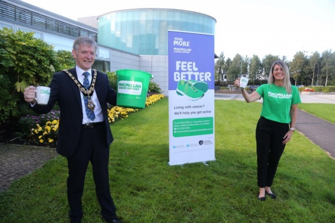 Mayor pledges to ‘move 5k on the day’ for Macmillan Cancer Support