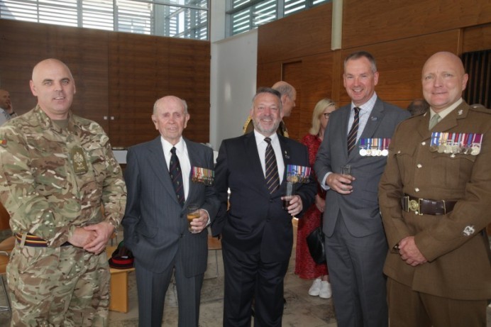 Presentation in Cloonavin marks 103-year-old Norman Irwin’s contribution to the Royal Electrical and Mechanical Engineers 