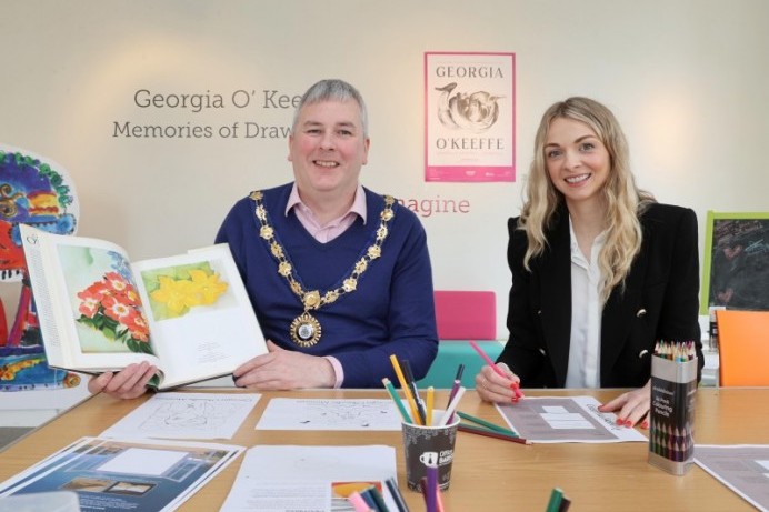 Last chance to see renowned Georgia O’Keeffe exhibition at Flowerfield Arts Centre 