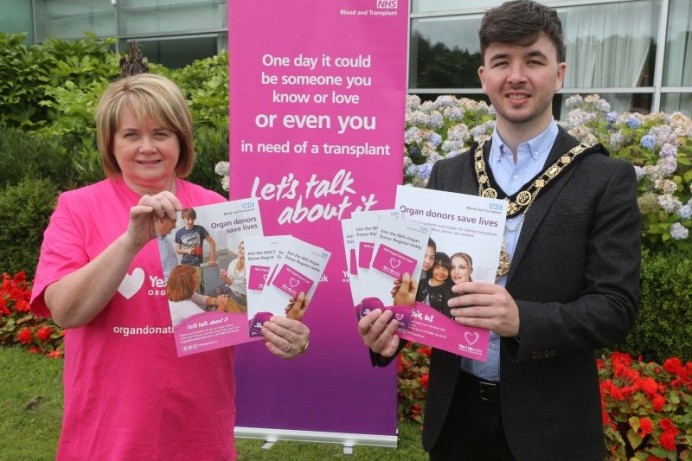 Mayor voices support for Organ Donation Week