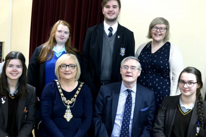 Great War lessons for school pupils at Ballymoney Museum