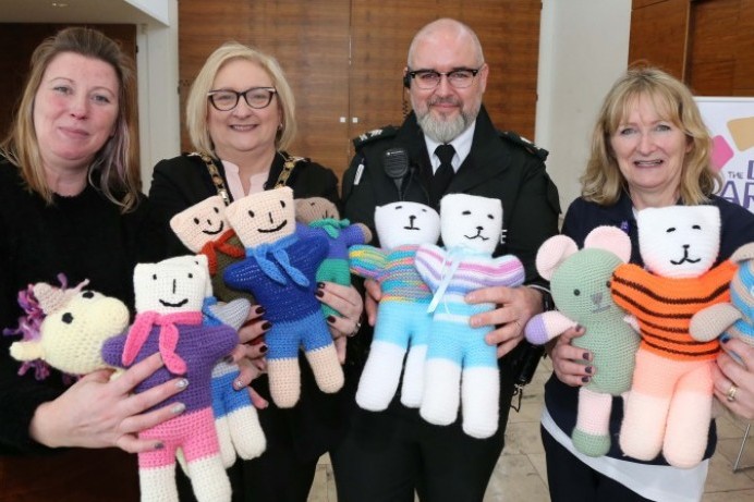 Civic reception recognises Trauma Teddy knitters