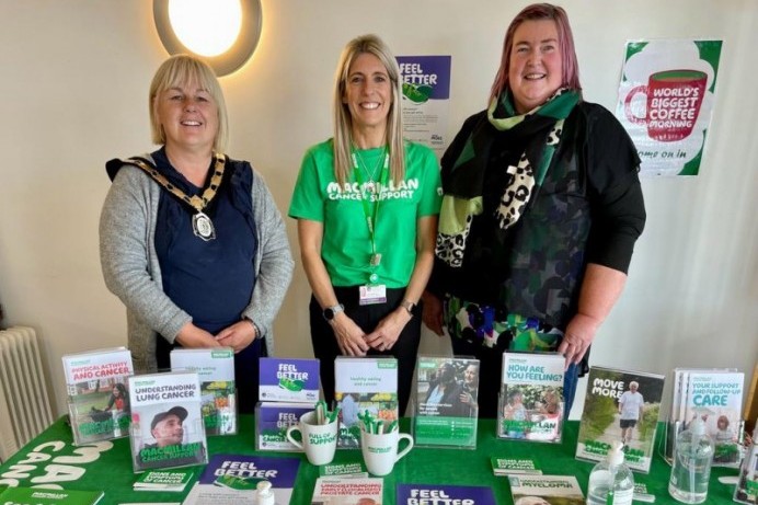 Deputy Mayor pays tribute after Council coffee morning raises massive £3,500 for Macmillan 