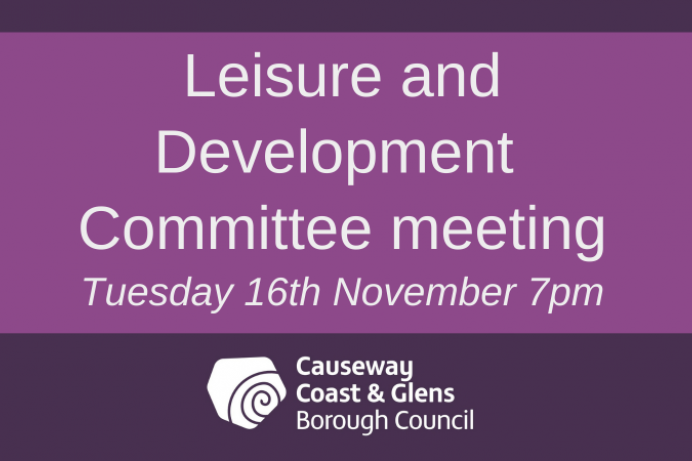 Leisure and Development Committee meeting 
