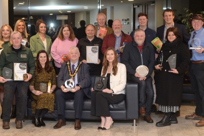 Mayor pays tribute to local award-winning food and drink producers