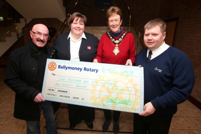 Mayor’s reception for ‘Black Santa’ donations