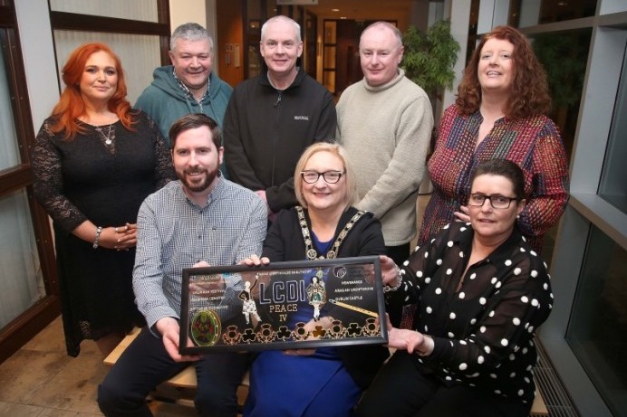 Mayor celebrates Peace IV cross-community project work