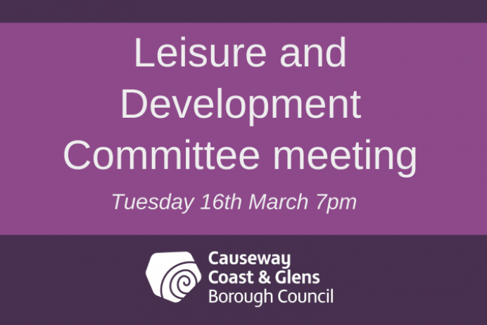 Leisure and Development Committee meeting 