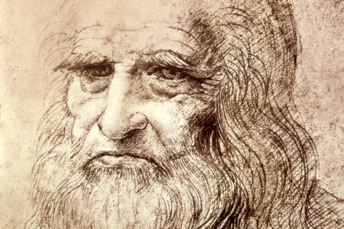 Leonardo from the National Gallery on screen at Flowerfield Arts Centre