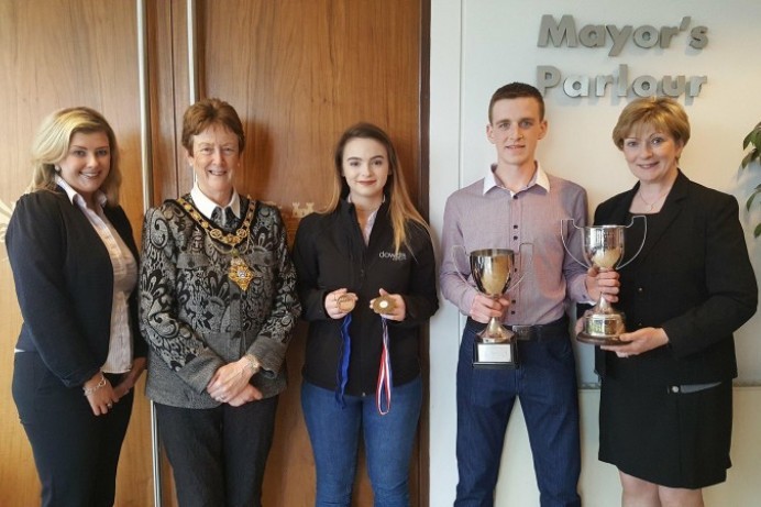 Civic reception for award winning NRC students