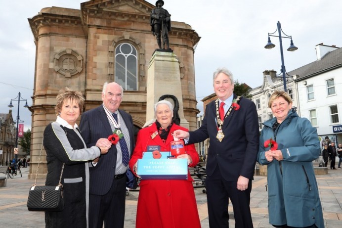 Mayor and Veterans’ Champion lend support to launch of annual Poppy Appeal