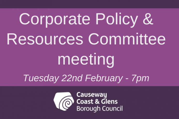 Corporate Policy and Resources Committee meeting 