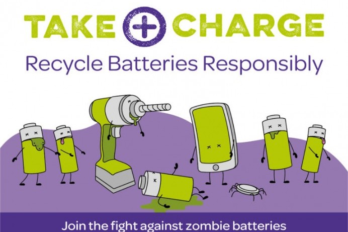 Causeway Coast and Glens Borough Council joins campaign to tackle dangers posed by Zombie Batteries