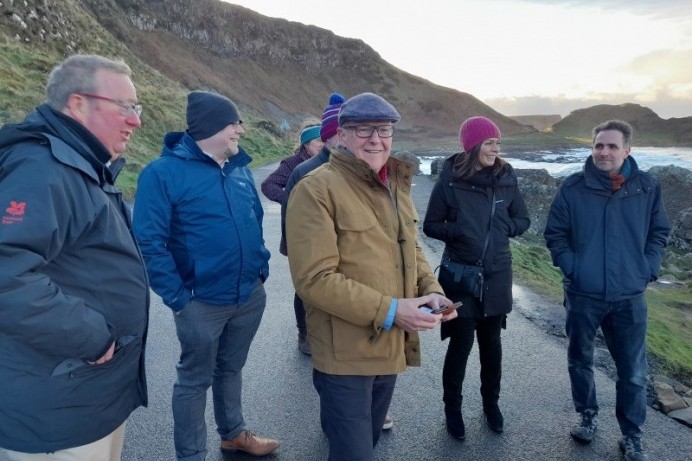 Ambition North Wales delegation visits Causeway Coast and Glens