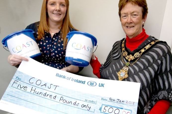 Mayor shows support for COAST